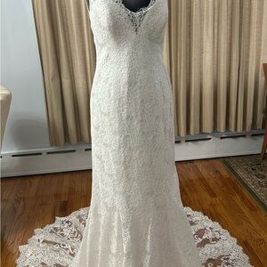 Allure Bridals Ivory Lace Gown
